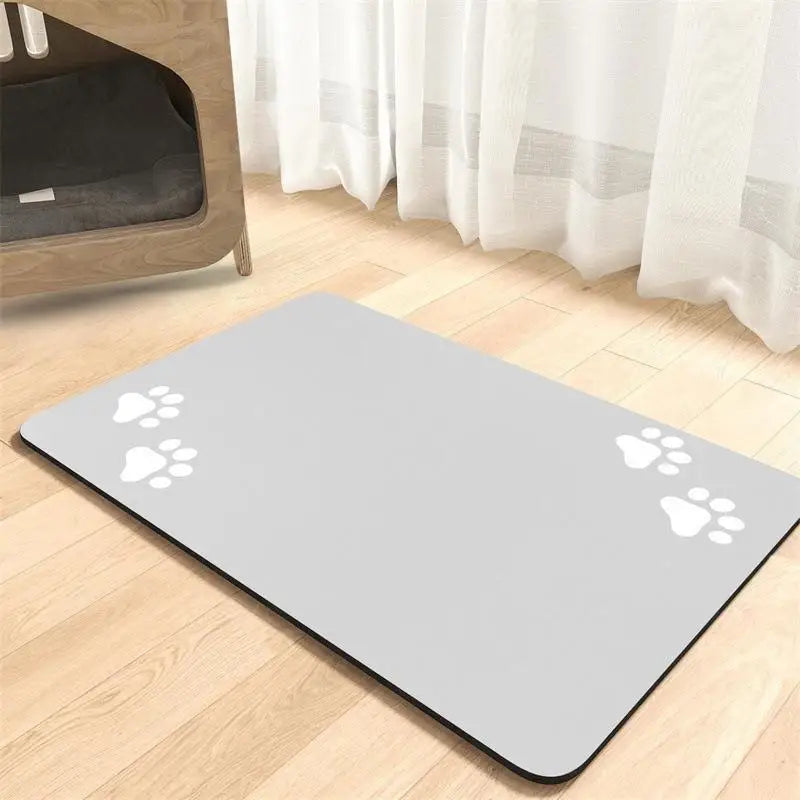 Waterproof Pet Feeding Mat – Quick-Dry & Absorbent Bowl Placemat