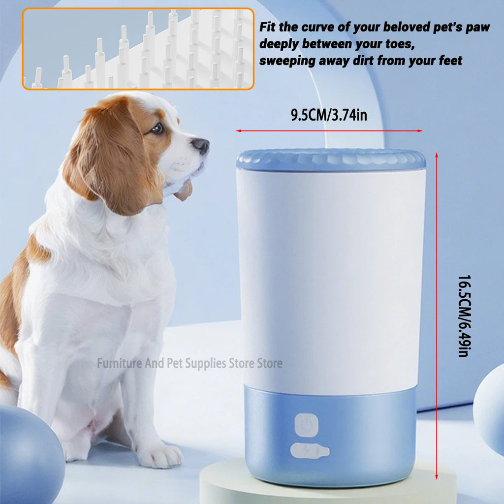 Automatic Pet Paw Cleaner – Electric Dog Foot Washing Cup