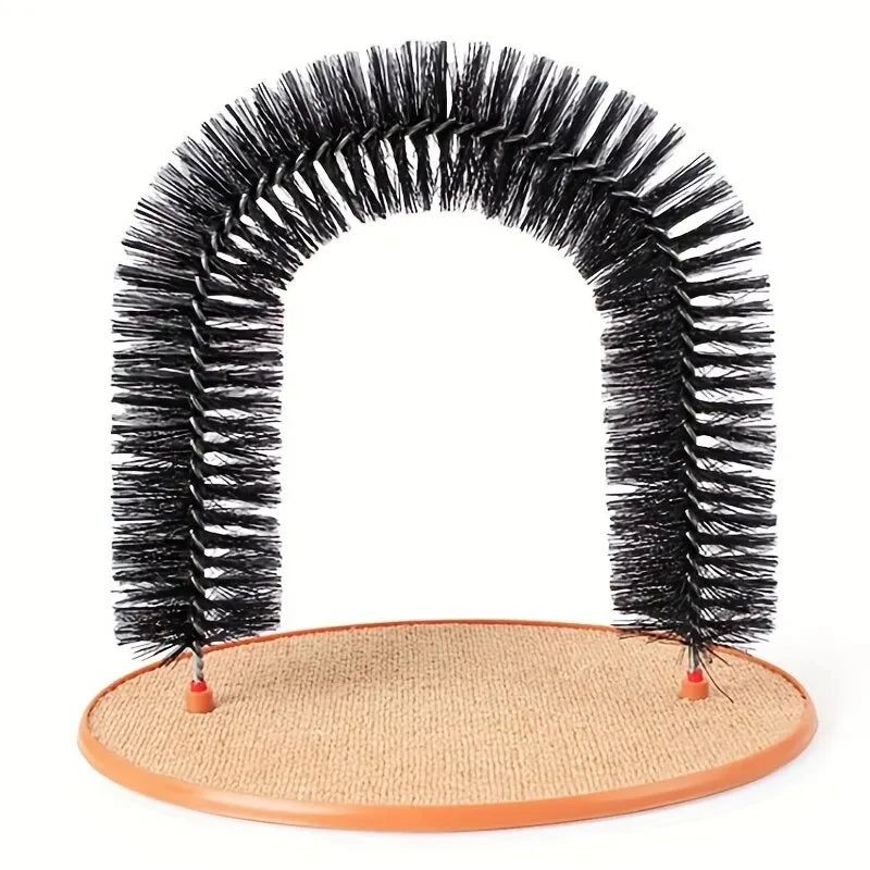Self-Grooming Cat Arch – Massage & Scratching Toy