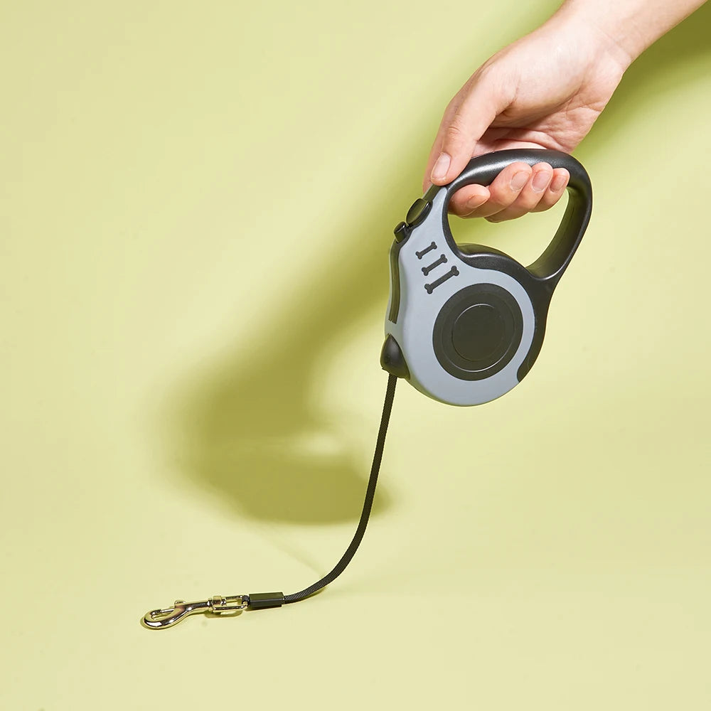 Retractable Dog Leash – 3M/5M Automatic Nylon Lead for Dogs & Cats