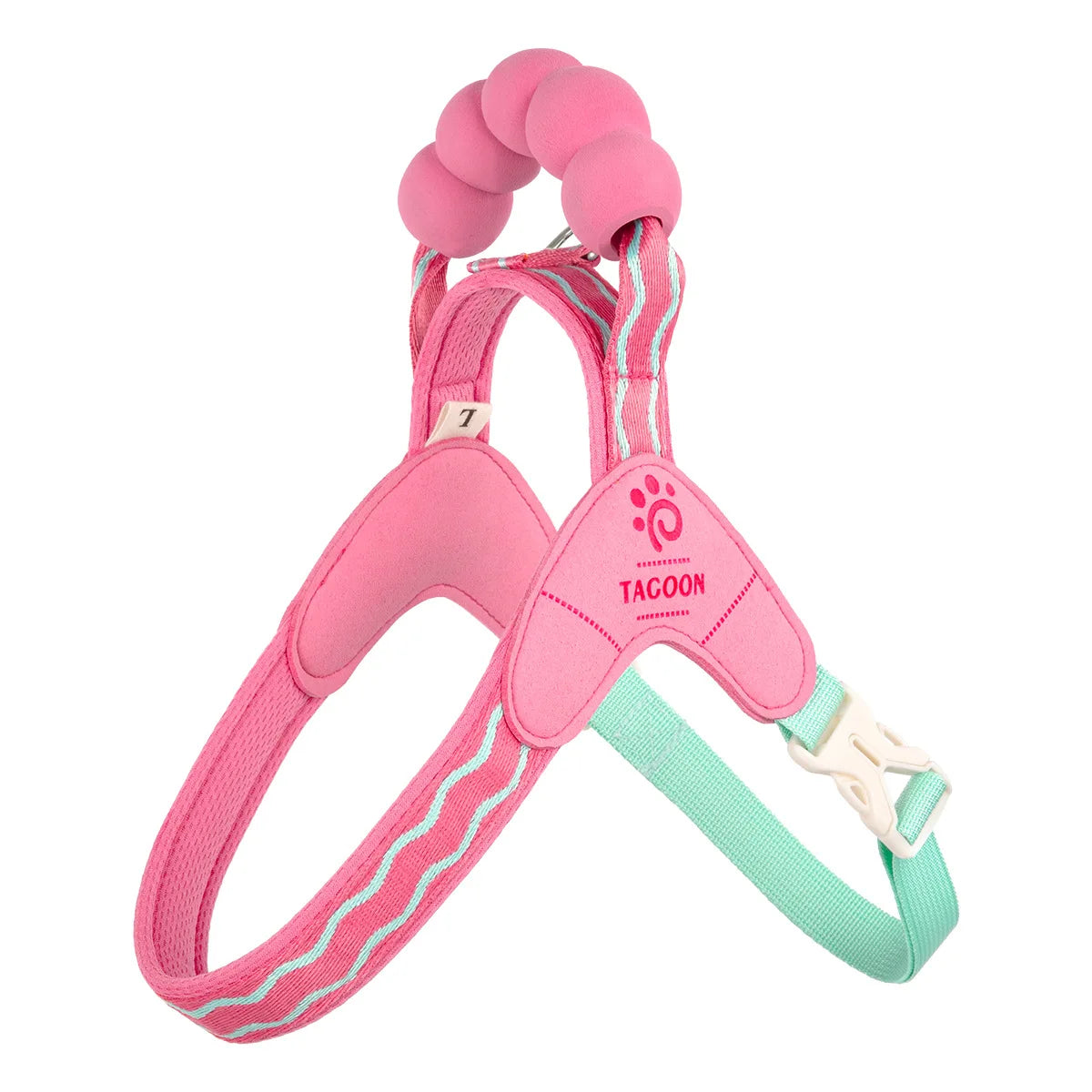 Soft Dog Harness & Leash Set – Breathable Vest for Small Pets