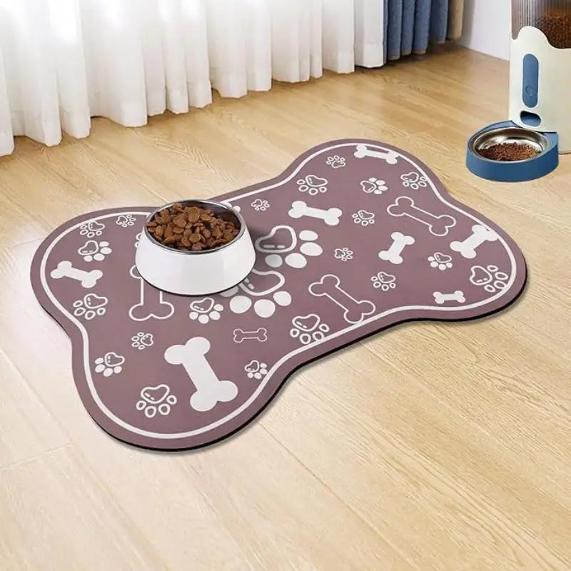 Waterproof Pet Feeding Mat – Quick-Dry & Absorbent Bowl Placemat