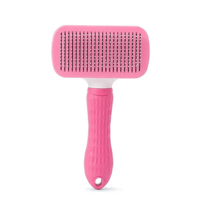 Pet Grooming Brush – Hair Removal Comb for Dogs & Cats