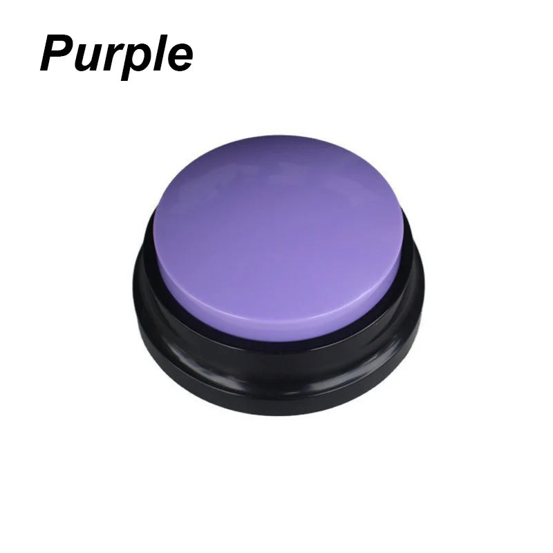 Recordable Pet Talking Button – Interactive Voice Training Toy