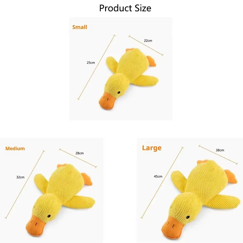 Duck Plush Dog Toy – Cute Interactive Comfort Toy for Dogs