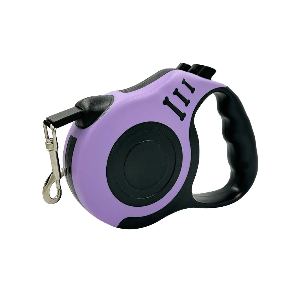 Retractable Dog Leash – 3M/5M Automatic Nylon Lead for Dogs & Cats