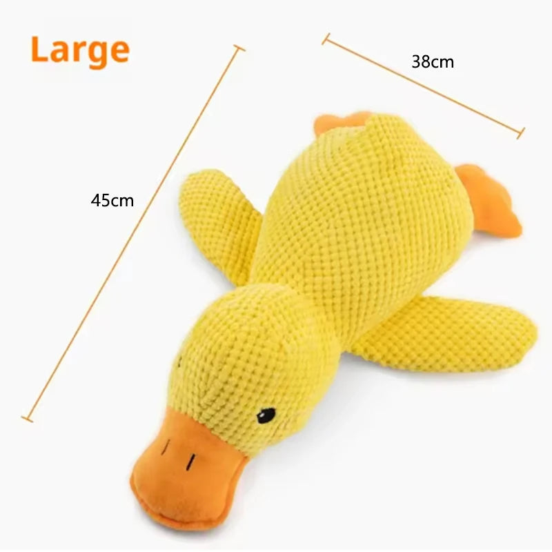 Duck Plush Dog Toy – Cute Interactive Comfort Toy for Dogs