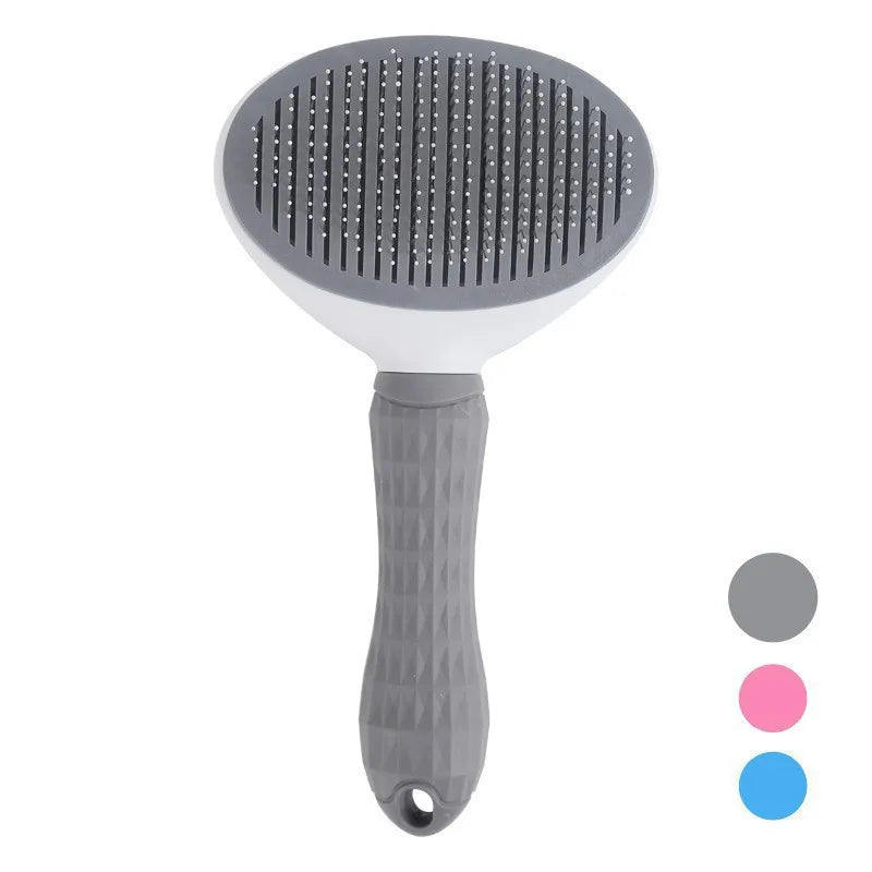 Self-Cleaning Pet Grooming Brush – Hair Removal & Dematting Comb