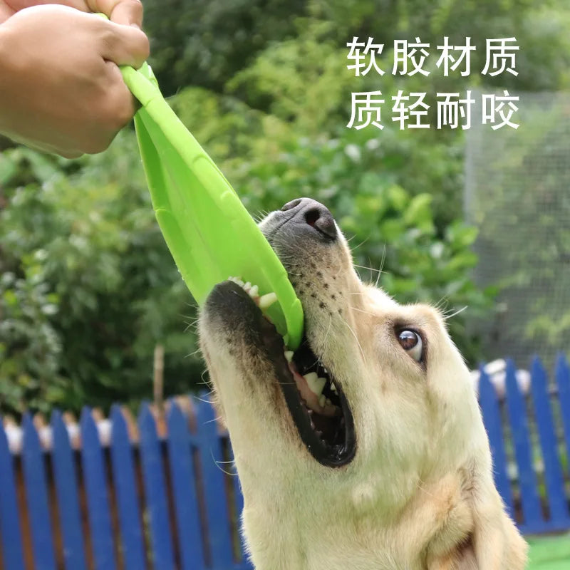 Rubber Dog Flying Disc – Floating & Interactive Training Toy