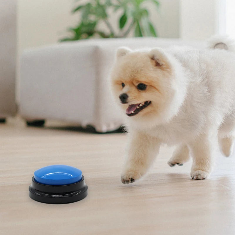 Recordable Pet Talking Button – Interactive Voice Training Toy