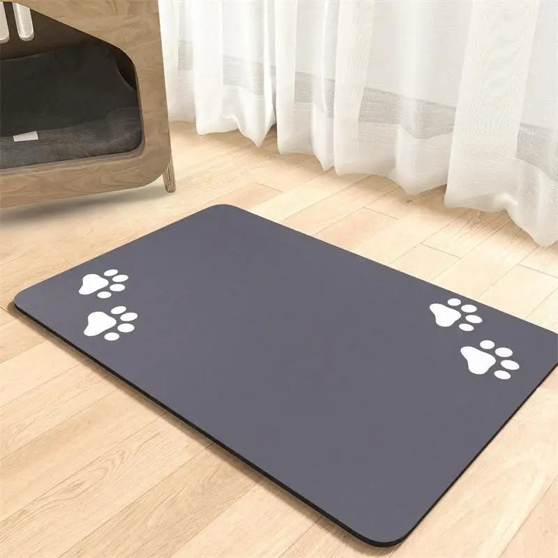 Waterproof Pet Feeding Mat – Quick-Dry & Absorbent Bowl Placemat