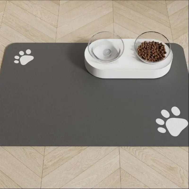 Waterproof Pet Feeding Mat – Quick-Dry & Absorbent Bowl Placemat