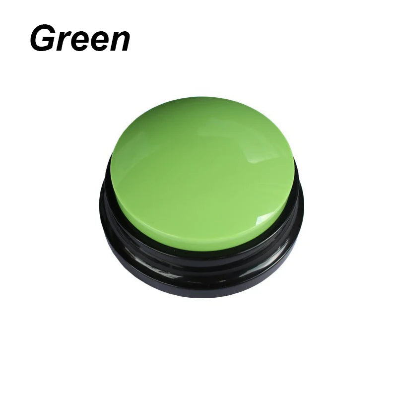 Recordable Pet Talking Button – Interactive Voice Training Toy