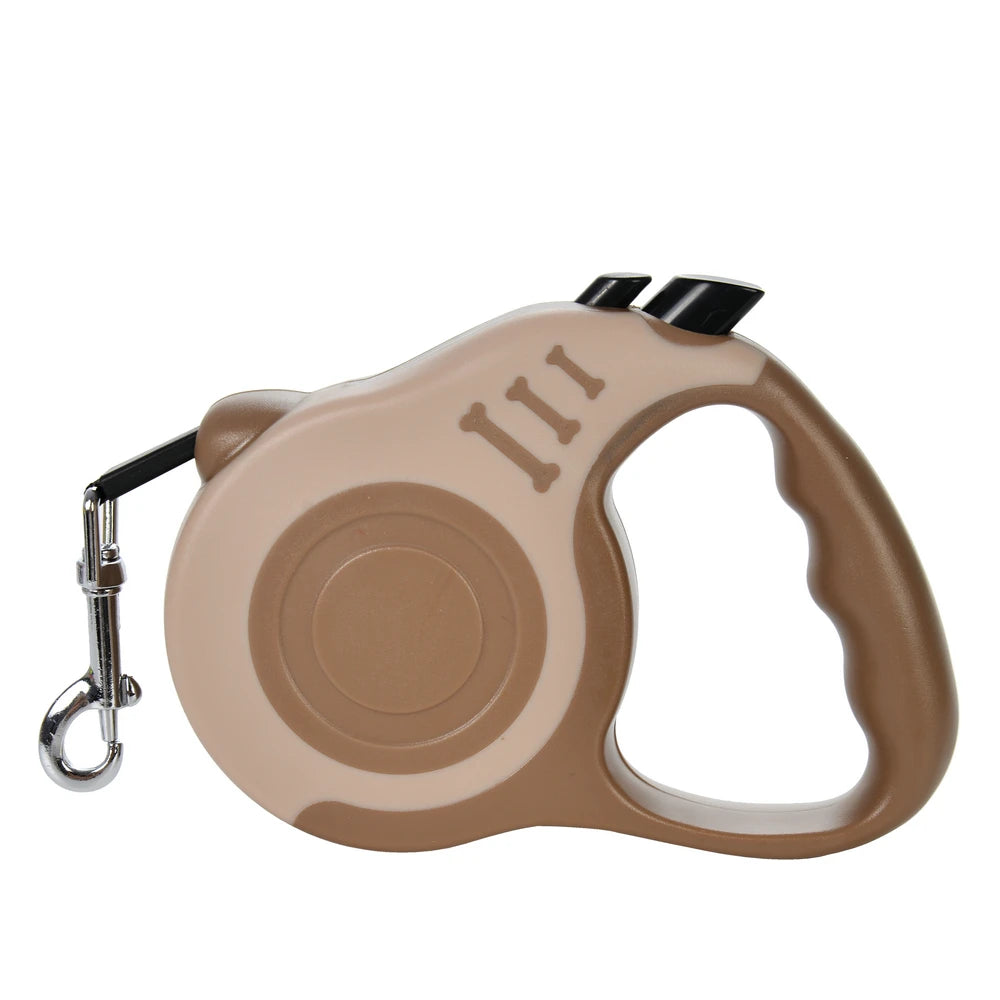 Retractable Dog Leash – 3M/5M Automatic Nylon Lead for Dogs & Cats