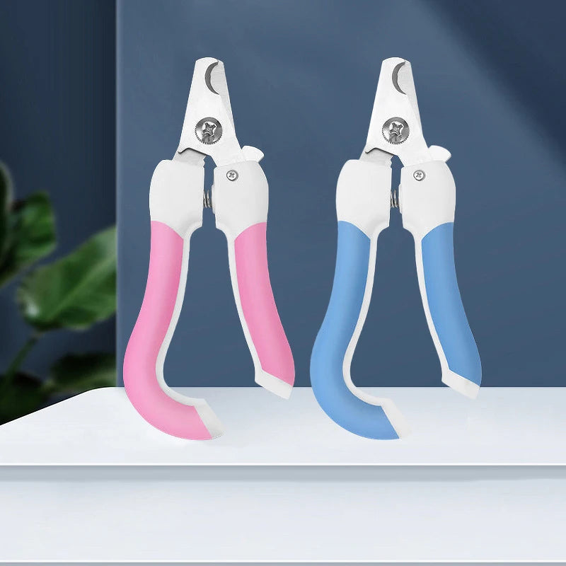 Pet Nail Clippers – Stainless Steel Grooming Scissors for Cats & Dogs