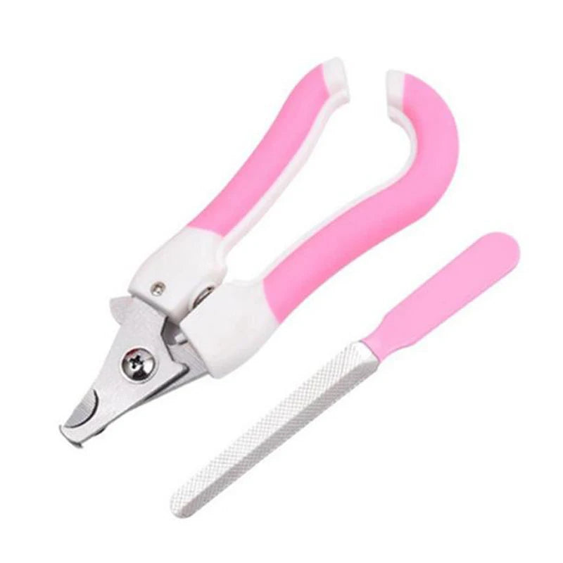 Pet Nail Clippers – Stainless Steel Grooming Scissors for Cats & Dogs