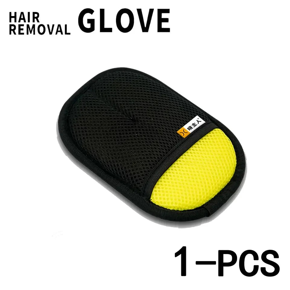 Pet Hair Removal Glove – Two-Sided Grooming & Cleaning Brush