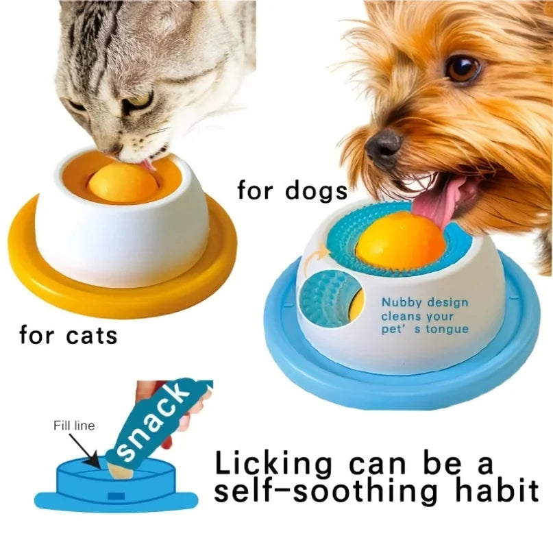 Interactive Lick Mat for Dogs – Slow Feeder & Enrichment Toy