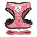 Adjustable Mesh Pet Harness & Leash Set – Soft Vest for Cats & Dogs