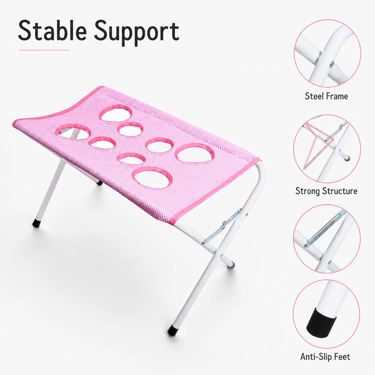 Pet Grooming Hammock – Foldable Bathing & Nail Trimming Holder