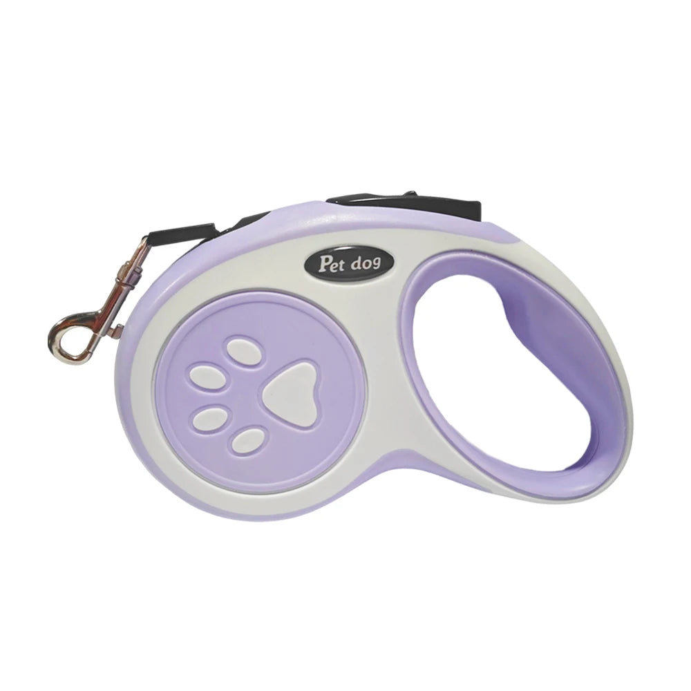 Retractable Dog Leash – 3M/5M Nylon Extendable Lead for Dogs & Cats