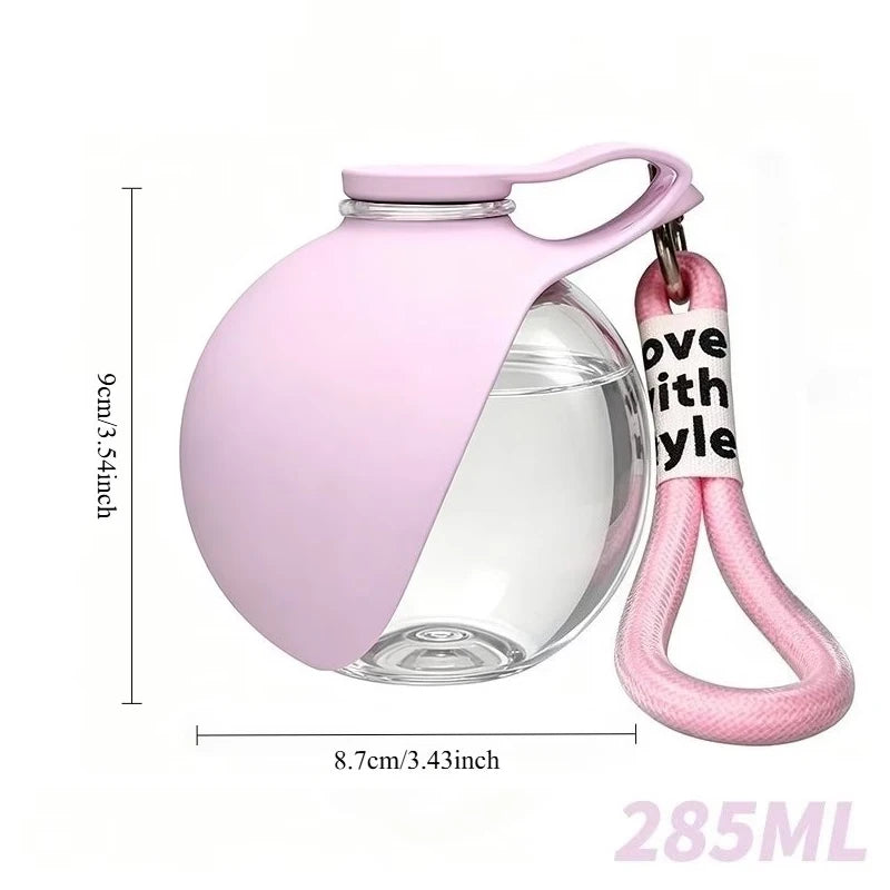 Portable Pet Water Bottle – Foldable Hanging Water Dispenser