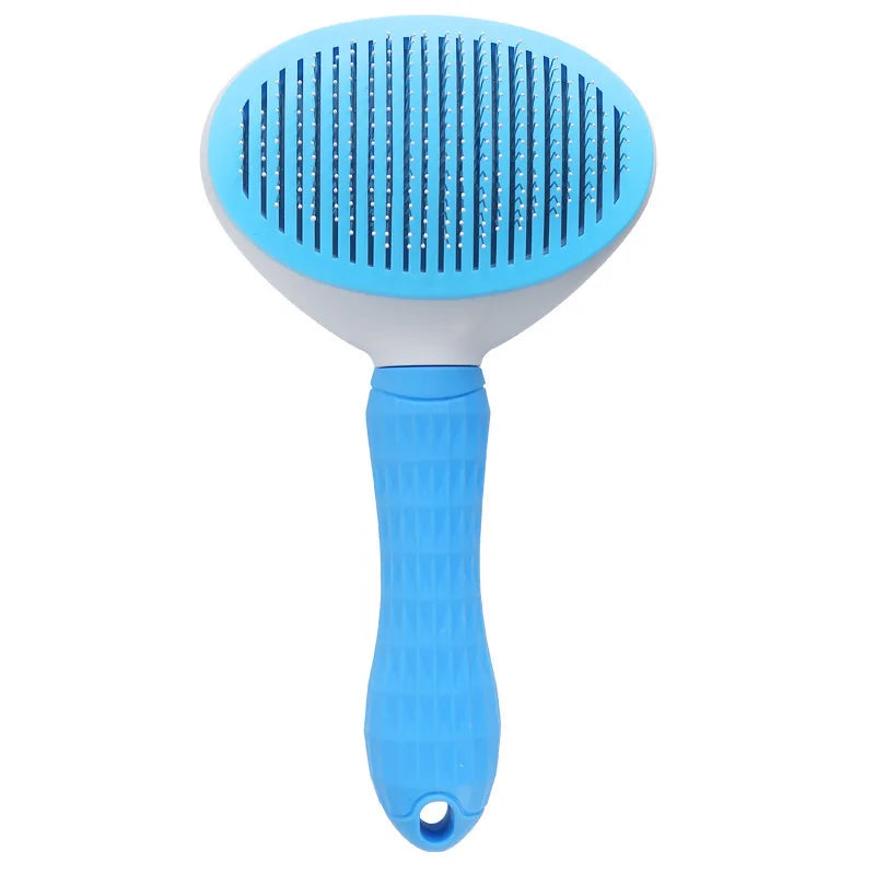 Self-Cleaning Pet Grooming Brush – Hair Removal & Dematting Comb