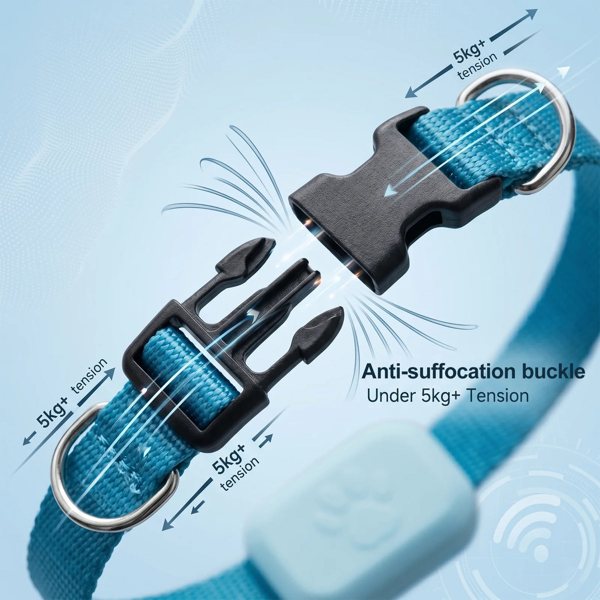 Waterproof Pet GPS Tracker – Anti-Lost Locator for Dogs & Cats