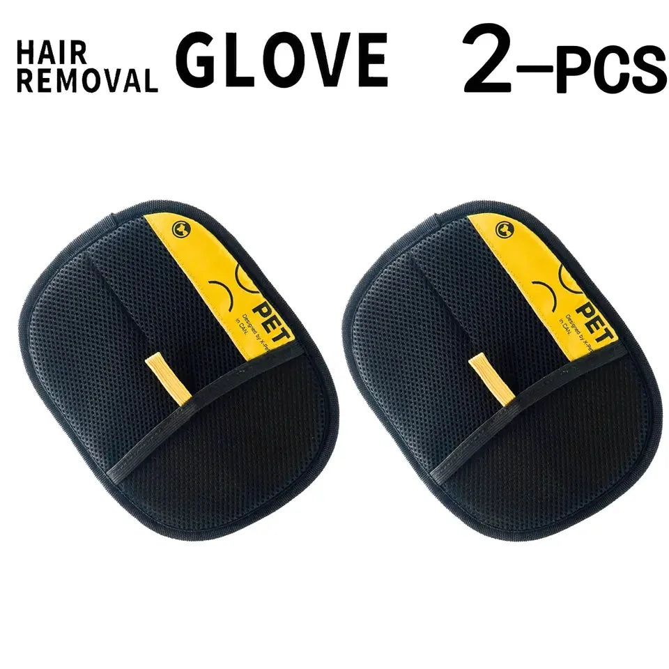 Pet Hair Removal Glove – Two-Sided Grooming & Cleaning Brush