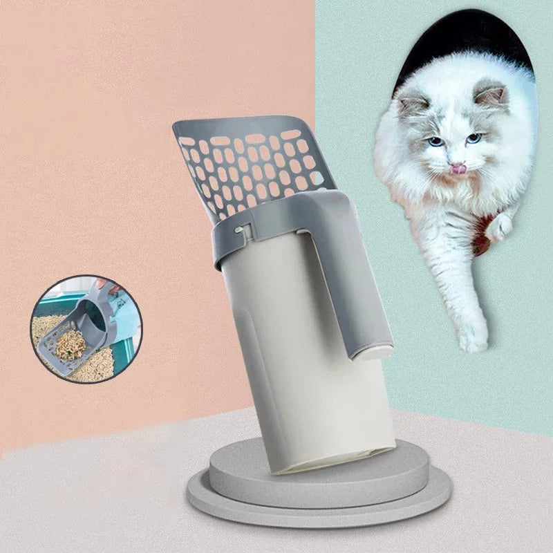 Cat Litter Scoop – Portable Litter Box Cleaning Tool