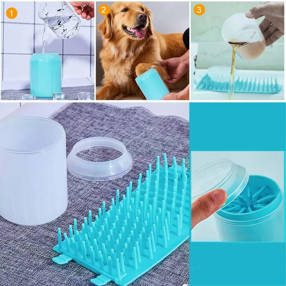 Dog Paw Washer – Portable Pet Foot Cleaning Cup