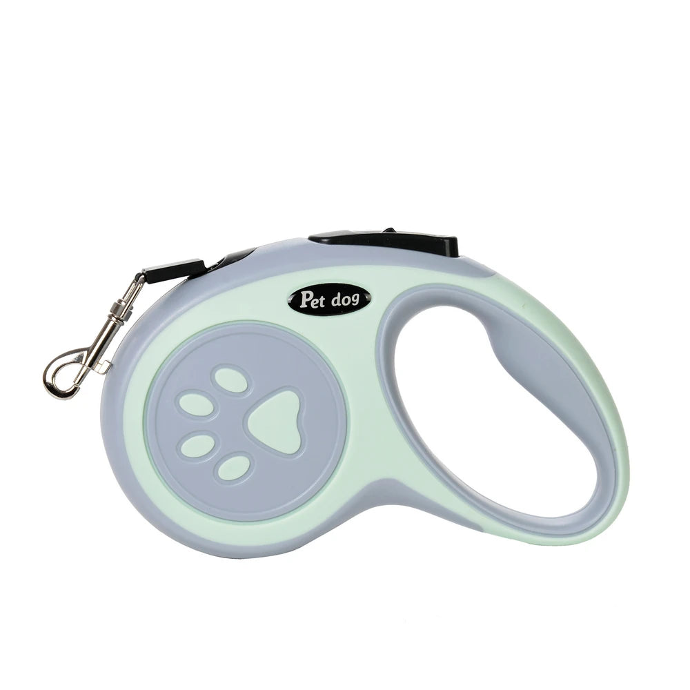 Retractable Dog Leash – 3M/5M Nylon Extendable Lead for Dogs & Cats