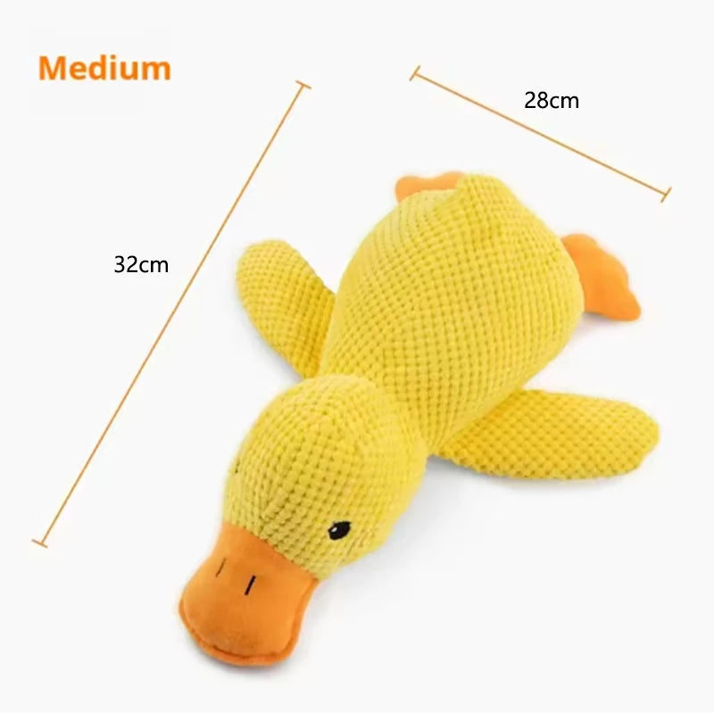 Duck Plush Dog Toy – Cute Interactive Comfort Toy for Dogs