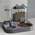 2-in-1 Automatic Pet Feeder & Water Dispenser – Large Capacity