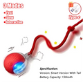 Interactive Smart Cat Ball – Automatic Obstacle-Avoiding Pet Toy