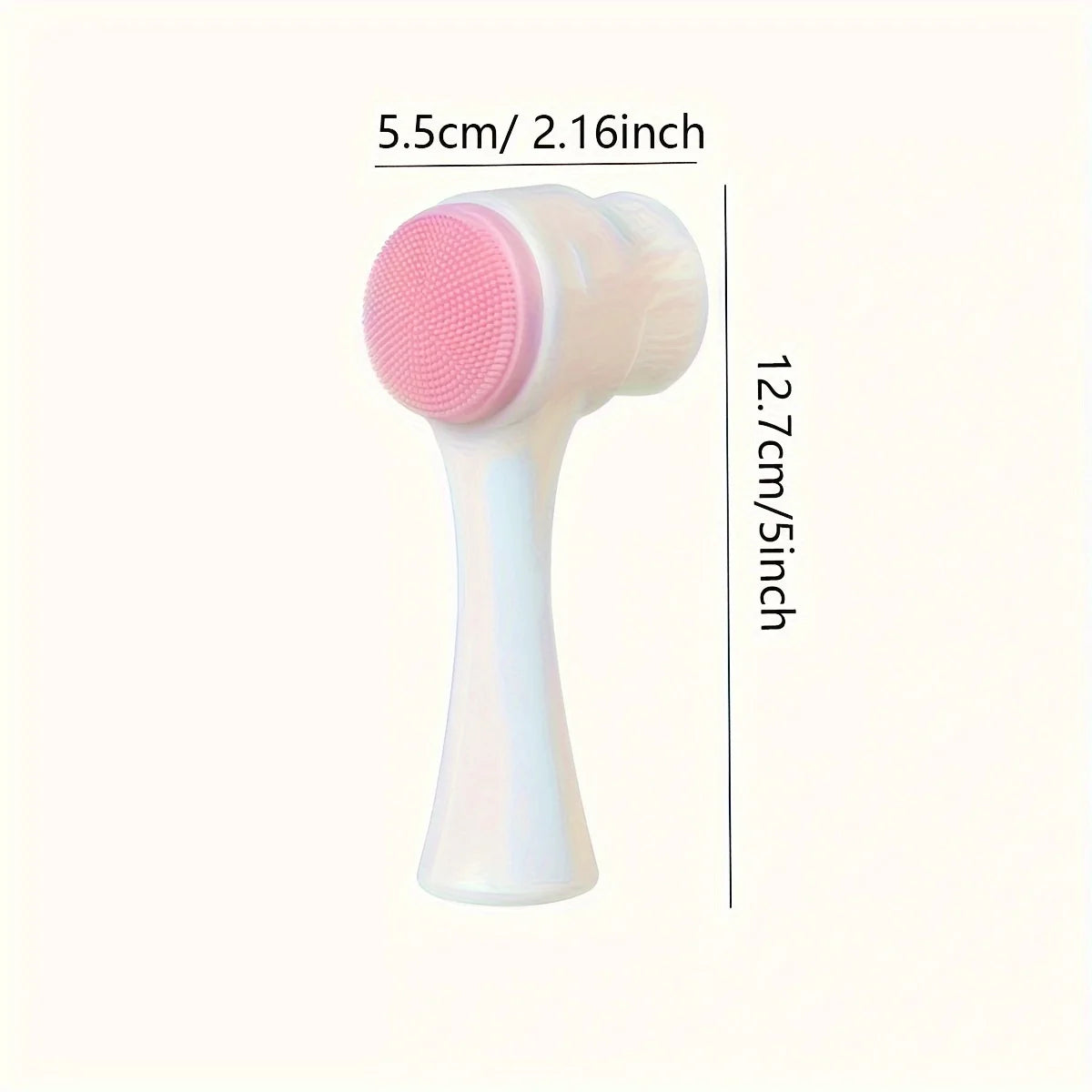 Silicone Pet Paw Cleaner & Massage Brush – Dual-Sided Grooming Tool