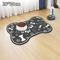 Non-Slip Pet Feeding Mat – Absorbent & Waterproof Bowl Placemat