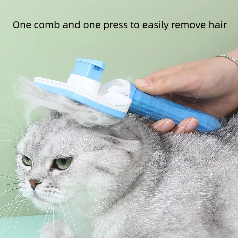 Pet Grooming Brush – Hair Removal Comb for Dogs & Cats