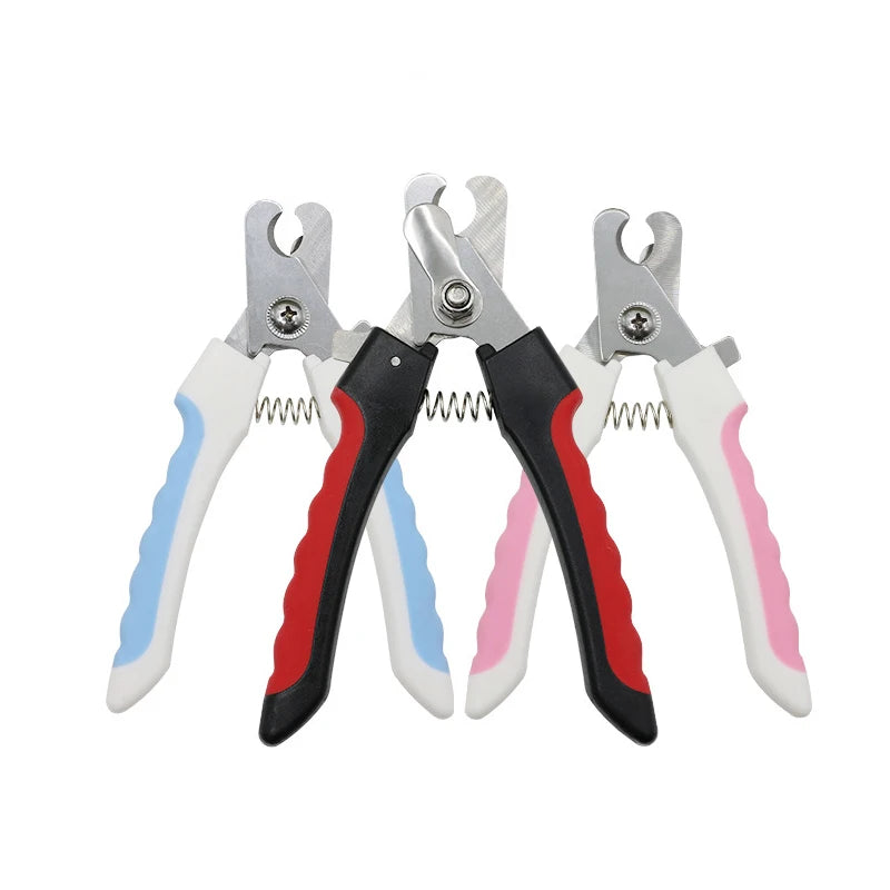 Pet Nail Clippers – Stainless Steel Grooming Scissors for Cats & Dogs