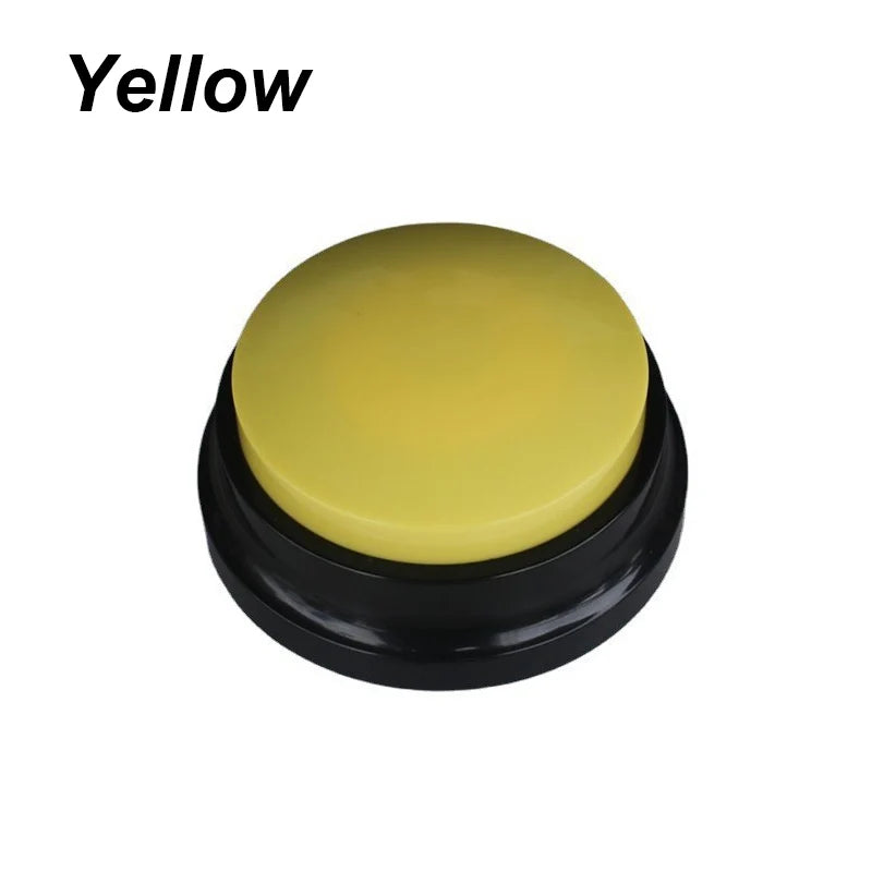 Recordable Pet Talking Button – Interactive Voice Training Toy