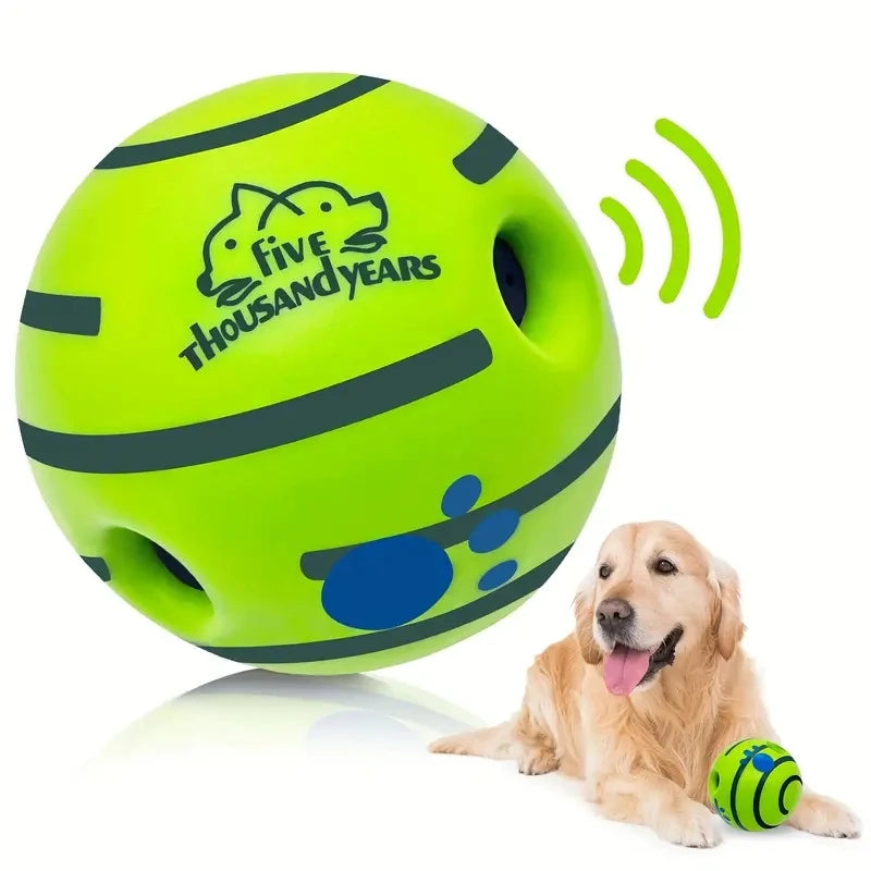 Interactive Giggle Ball – Fun Training & Exercise Toy for Dogs