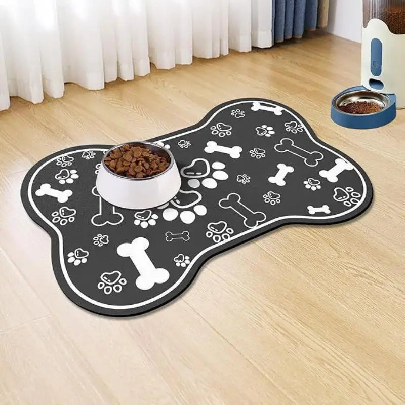 Waterproof Pet Feeding Mat – Quick-Dry & Absorbent Bowl Placemat