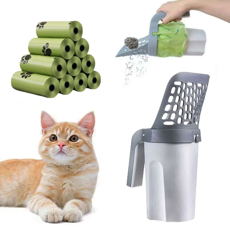 Cat Litter Scoop – Portable Litter Box Cleaning Tool