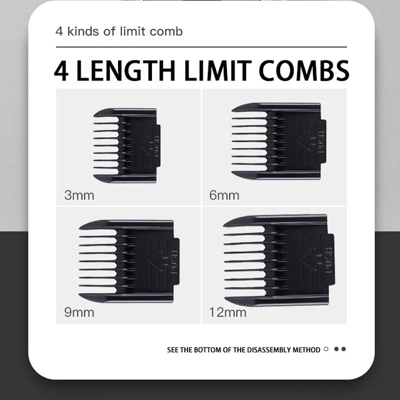 Electric Pet Grooming Clipper – Rechargeable Hair Trimmer for Dogs & Cats
