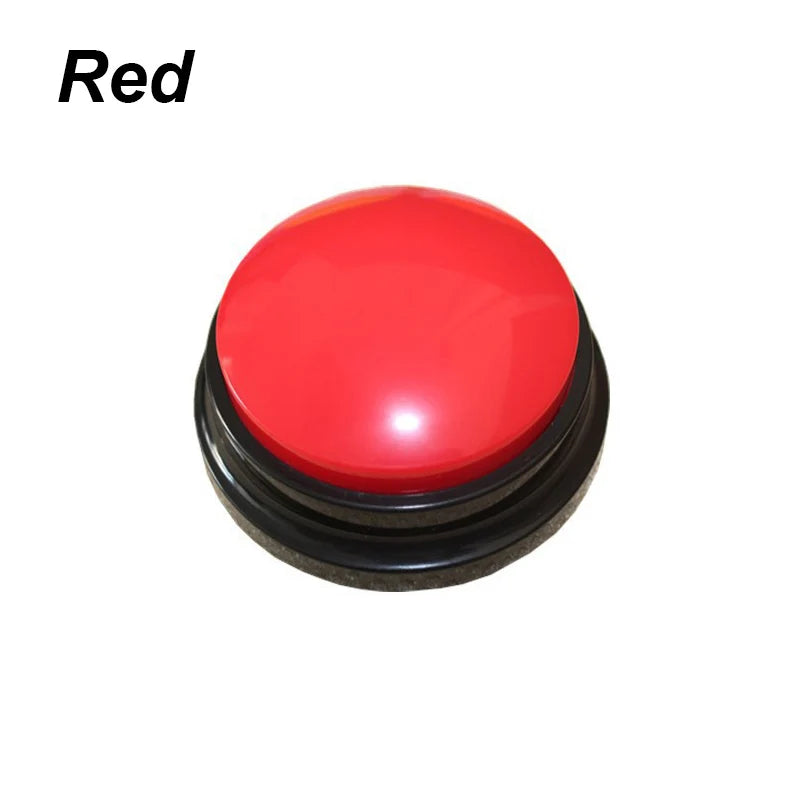 Recordable Pet Talking Button – Interactive Voice Training Toy