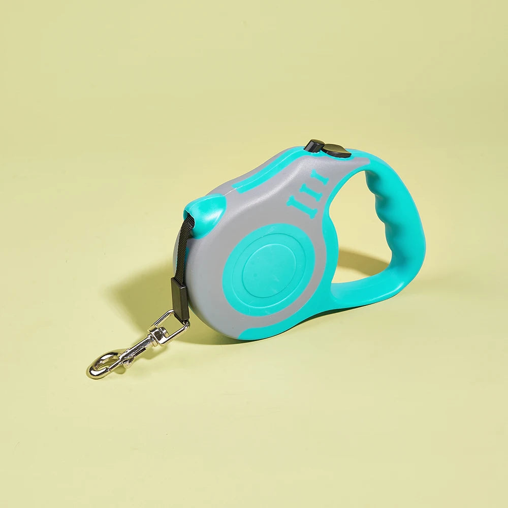 Retractable Dog Leash – 3M/5M Automatic Nylon Lead for Dogs & Cats