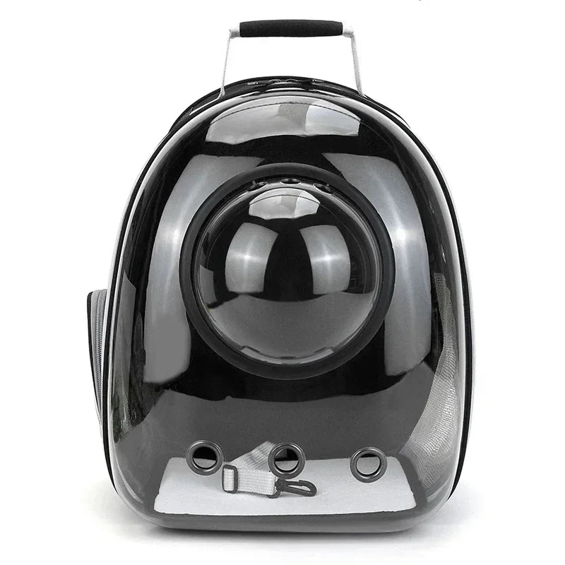 Transparent Pet Carrier Backpack – Breathable Portable Travel Bag