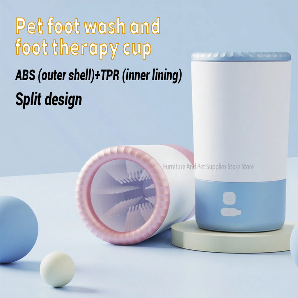 Automatic Pet Paw Cleaner – Electric Dog Foot Washing Cup